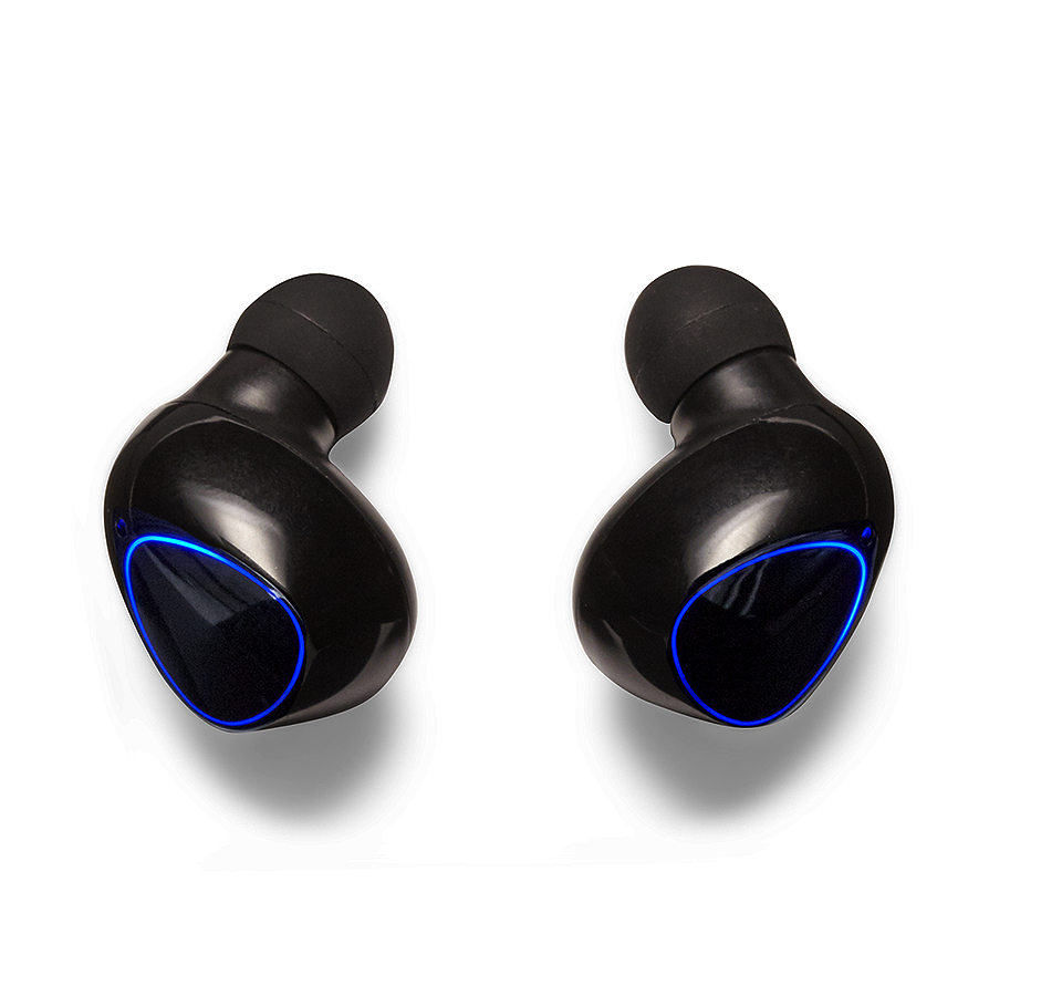 OOQE PRO X9 - DRAADLOZE OORDOPJES - ZWART - OORTJES