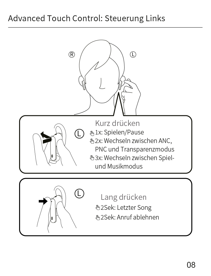 OOQE FLOW PRO - Handleiding DE 9