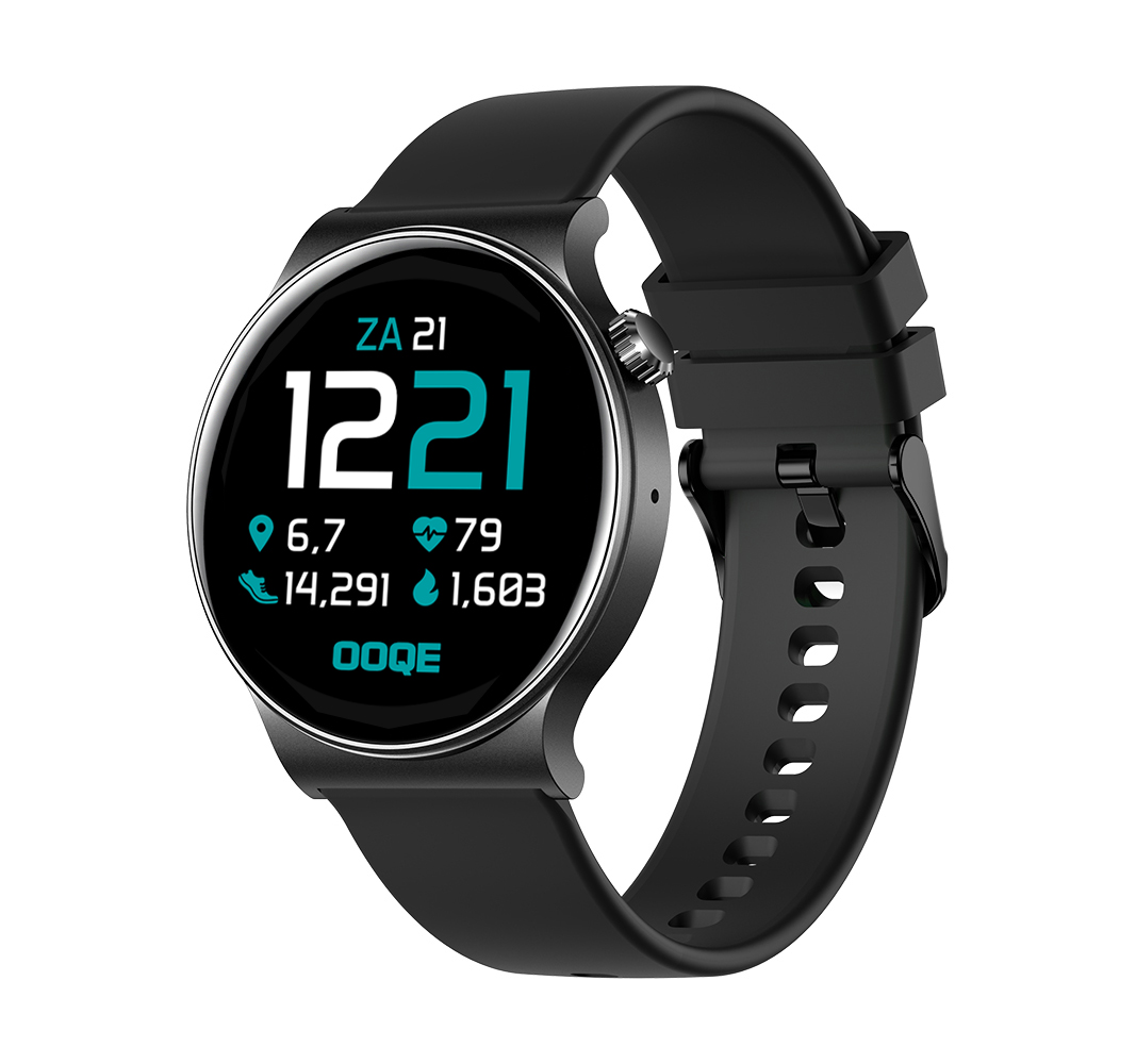 OOQE WATCH CS PRO-Smartwatch-Zwart-1
