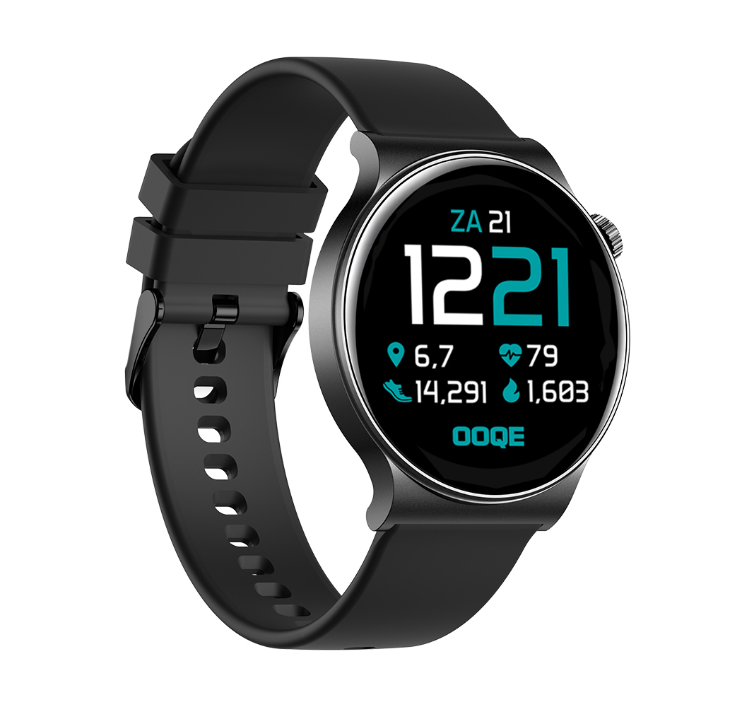 OOQE WATCH CS PRO-Smartwatch-Zwart-2