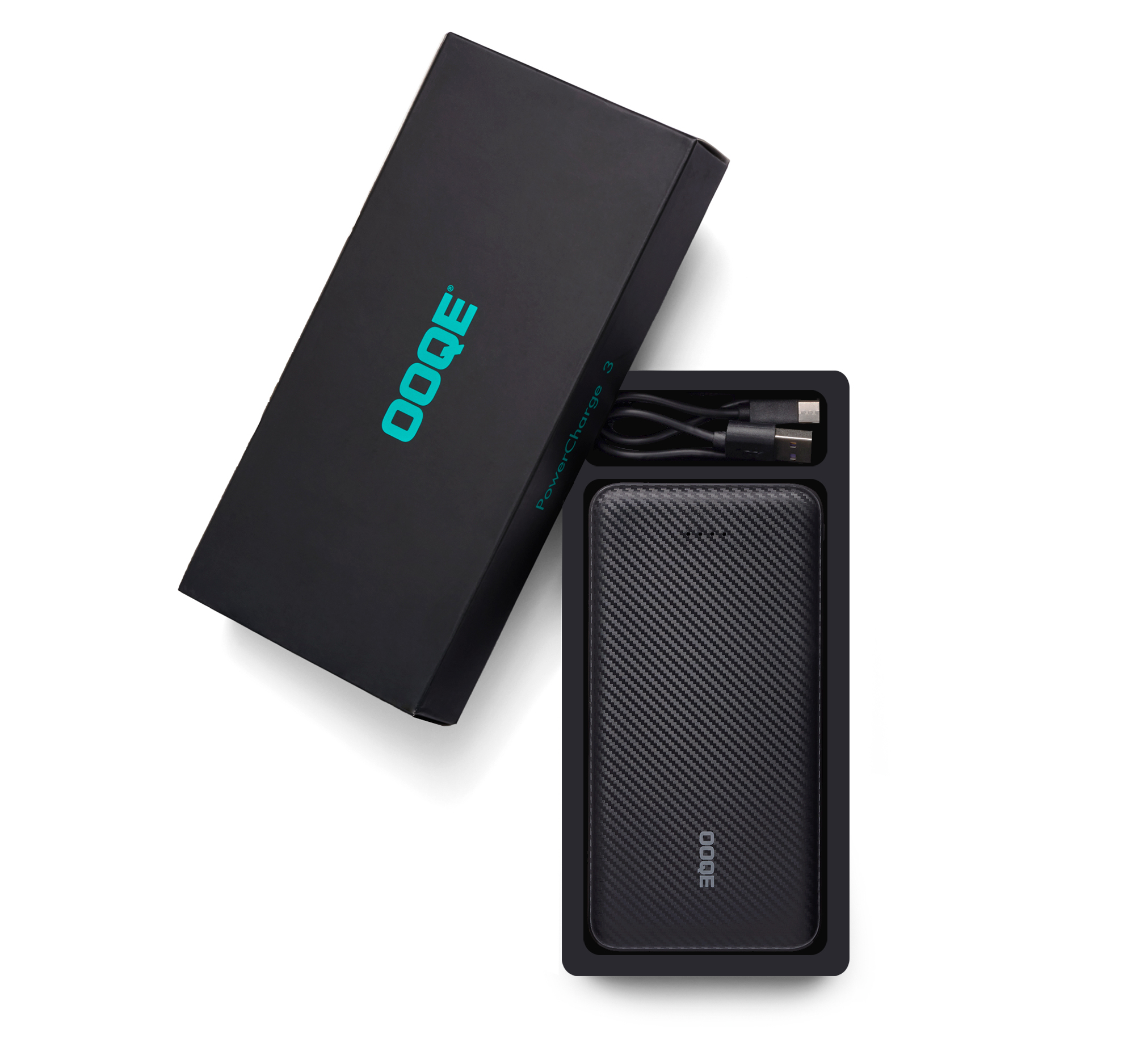 OOQE PowerCharge 3 20.000mAh powerbank schwarz 4