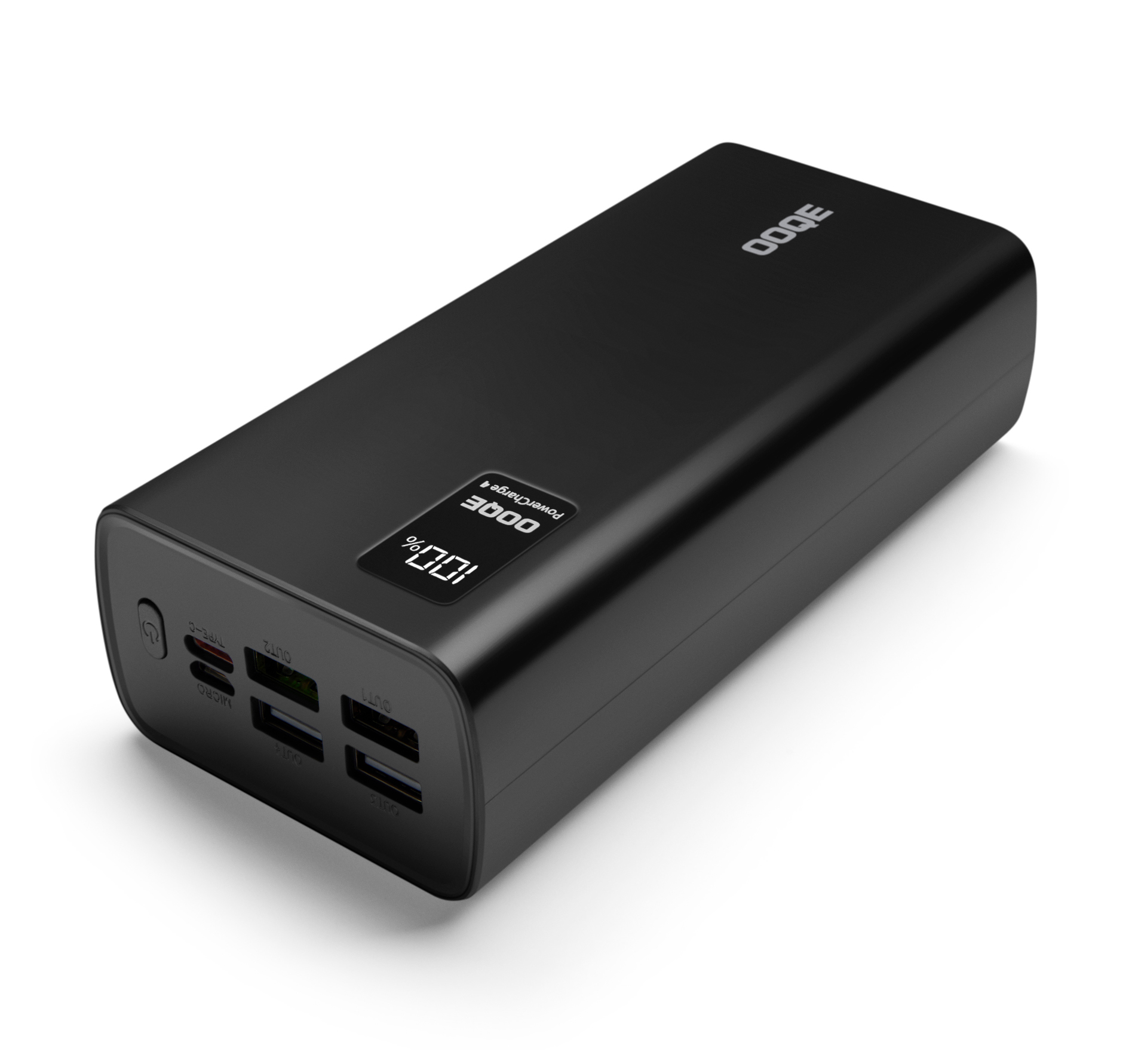 OOQE PowerCharge 4 30.000mAh powerbank-Schwarz-1